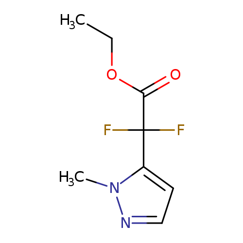 ethyl 2,2-difluoro-2-(1-methyl-1H-pyrazol-5-yl)acetate