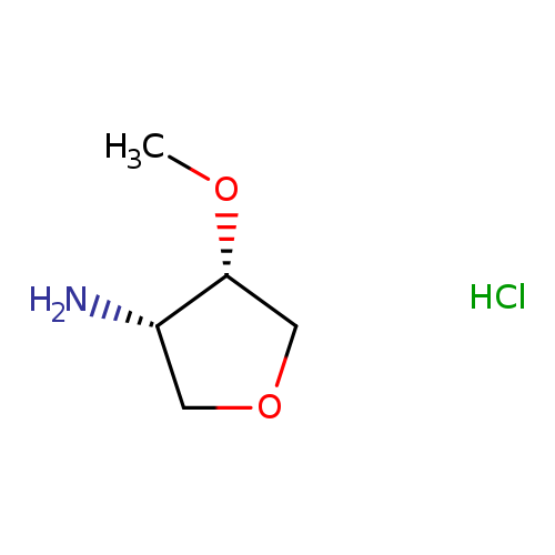 cis-4-Methoxytetrahydrofuran-3-amine hydrochloride