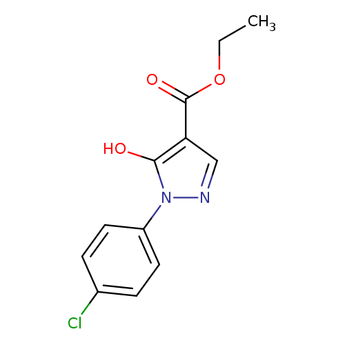 ethyl 1-(4-chlorophenyl)-5-hydroxy-1H-pyrazole-4-carboxylate