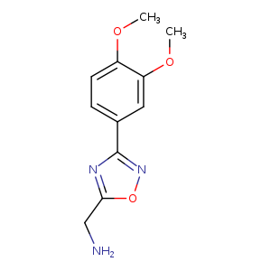 (3-(3,4-Dimethoxyphenyl)-1,2,4-oxadiazol-5-yl)methanamine