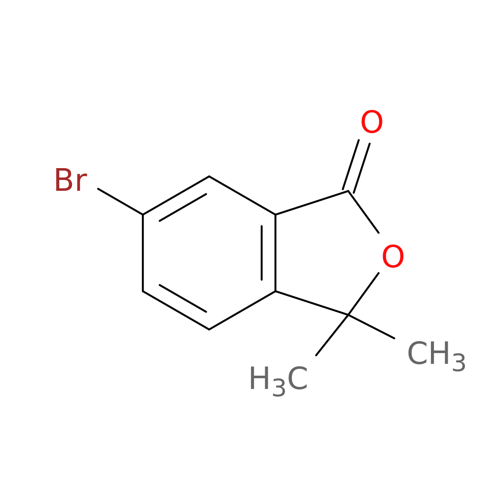 6-bromo-3,3-dimethyl-1,3-dihydro-2-benzofuran-1-one