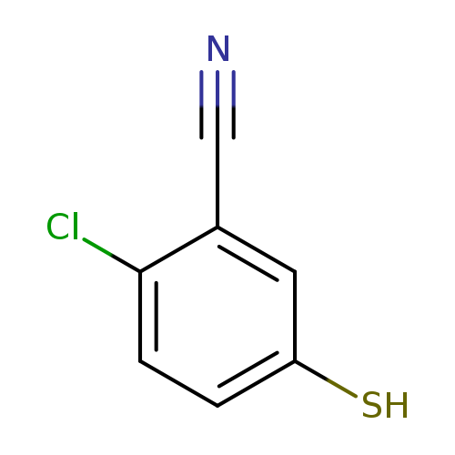 2-chloro-5-sulfanylbenzonitrile