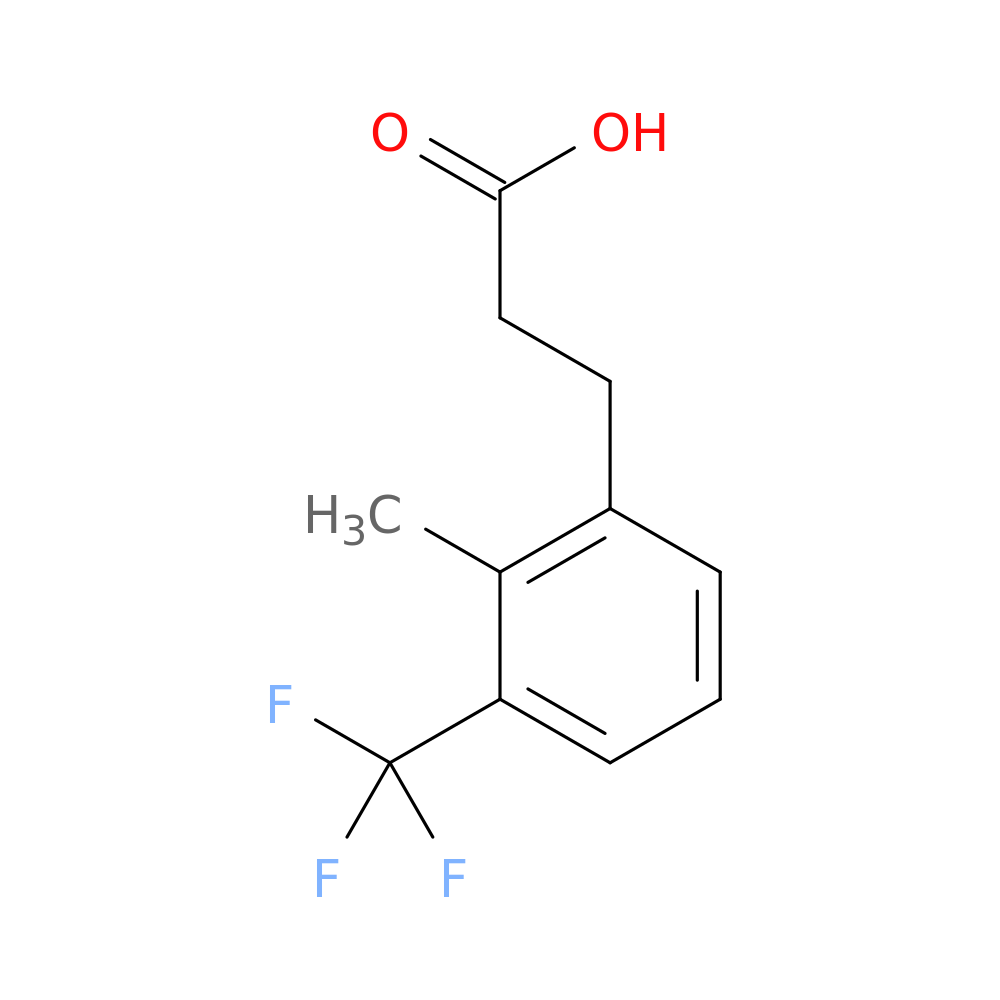 3-[2-Methyl-3-(trifluoromethyl)phenyl]propionic acid