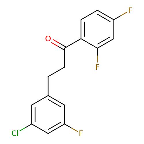 3-(3-Chloro-5-fluorophenyl)-2',4'-difluoropropiophenone