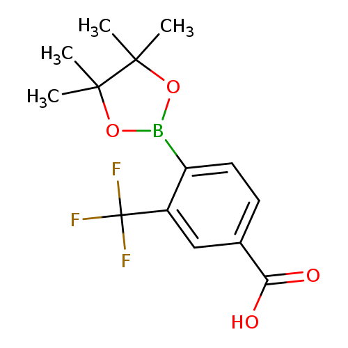 Benzoic acid, 4-(4,4,5,5-tetramethyl-1,3,2-dioxaborolan-2-yl)-3-(trifluoromethyl)-
