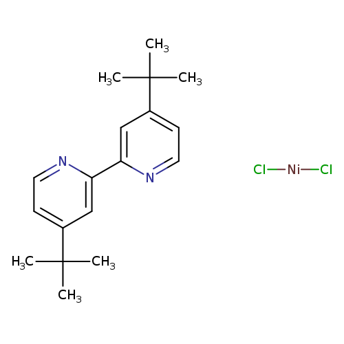 [4,4'-Bis(1,1-dimethylethyl)-2,2'-bipyridine] nickel (II) dichloride