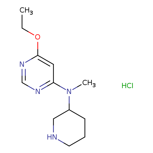 6-Ethoxy-N-methyl-N-(piperidin-3-yl)pyrimidin-4-amine hydrochloride