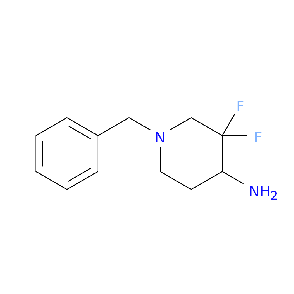 3,3-Difluoro-1-(phenylmethyl)-4-piperidinamine