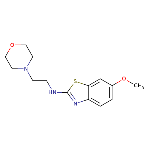 6-Methoxy-N-(2-morpholin-4-ylethyl)-1,3-benzothiazol-2-amine