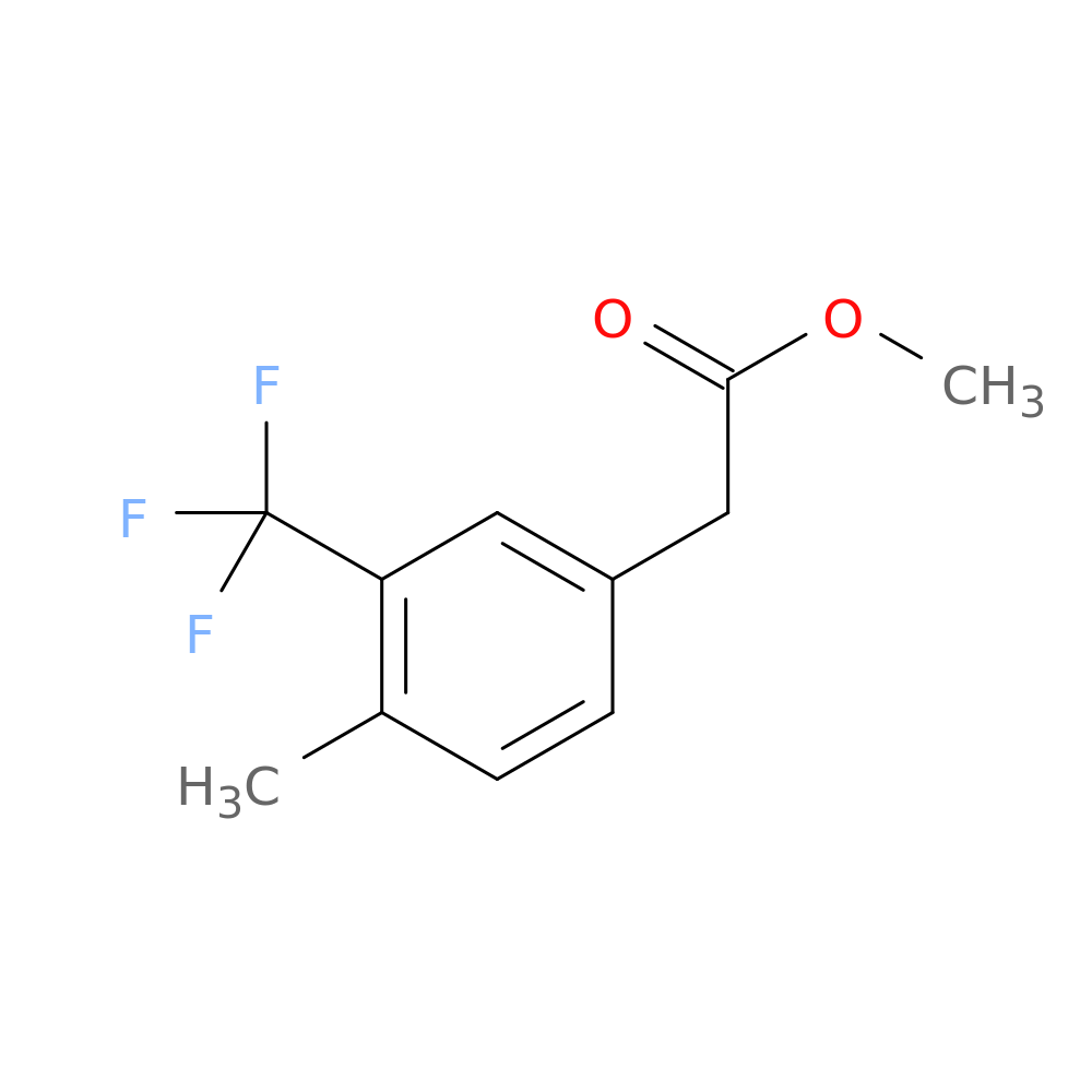 Methyl 4-methyl-3-trifluoromethylphenylacetate