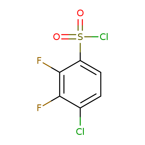 4-chloro-2,3-difluorobenzene-1-sulfonyl chloride