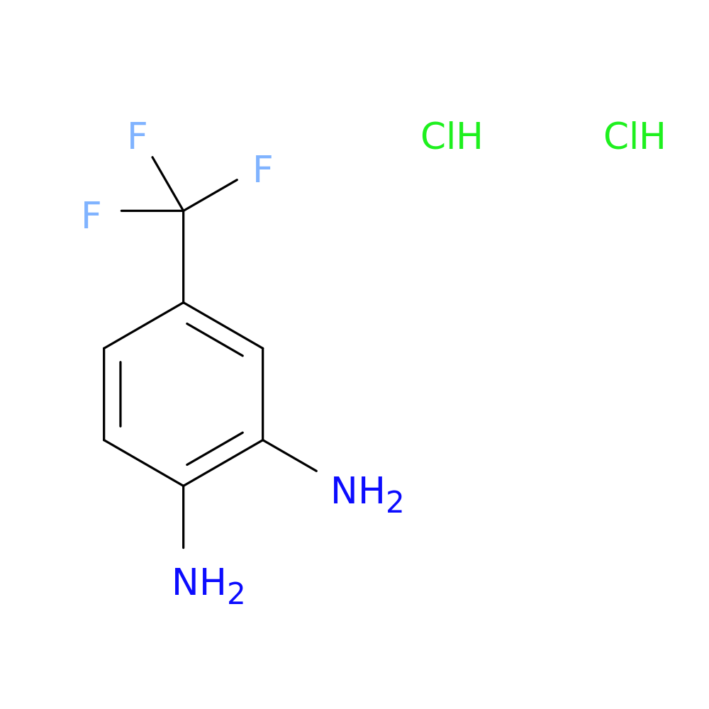 1,2-Benzenediamine, 4-(trifluoromethyl)-, hydrochloride (1:2)