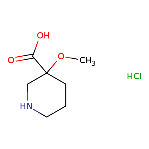 3-methoxypiperidine-3-carboxylic acid hydrochloride