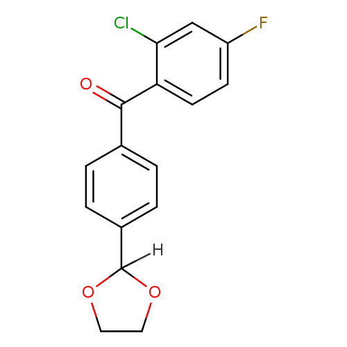 2-Chloro-4'-(1,3-dioxolan-2-yl)-4-fluorobenzophenone