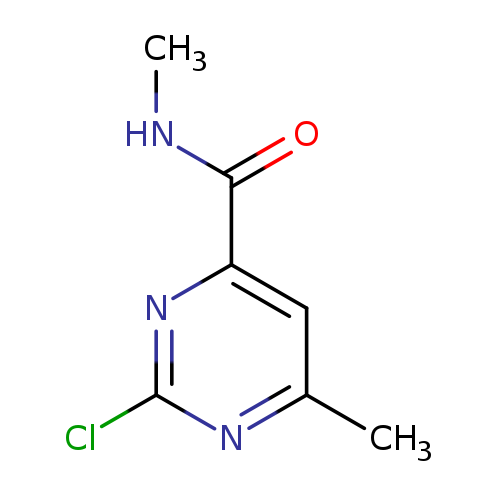2-Chloro-N,6-dimethylpyrimidine-4-carboxamide