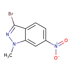 3-BROMO-1-METHYL-6-NITRO-1H-INDAZOLE