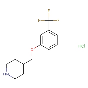4-{[3-(Trifluoromethyl)phenoxy]methyl}piperidinehydrochloride