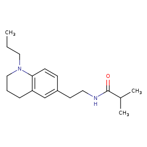 2-methyl-N-[2-(1-propyl-1,2,3,4-tetrahydroquinolin-6-yl)ethyl]propanamide