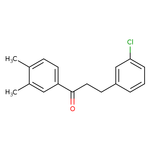 3-(3-Chlorophenyl)-3',4'-dimethylpropiophenone