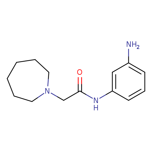N-(3-aminophenyl)-2-(azepan-1-yl)acetamide
