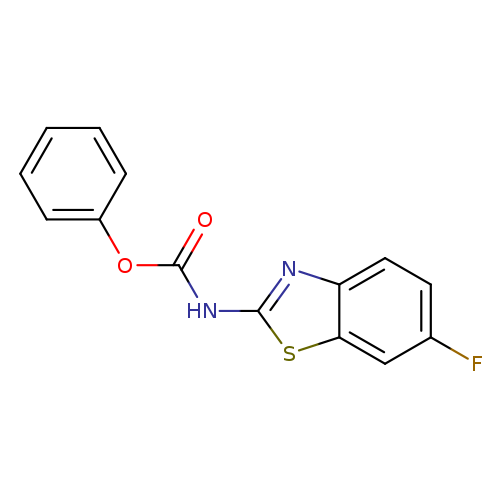 phenyl N-(6-fluoro-1,3-benzothiazol-2-yl)carbamate