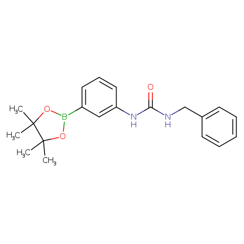 1-benzyl-3-[3-(tetramethyl-1,3,2-dioxaborolan-2-yl)phenyl]urea