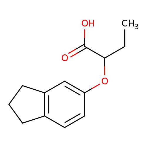 2-(2,3-Dihydro-1h-inden-5-yloxy)butanoic acid