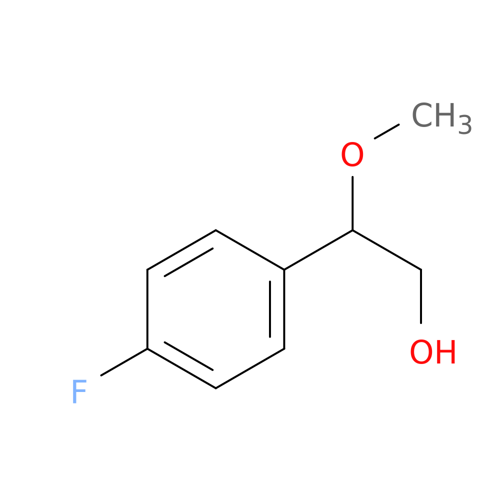 2-(4-fluorophenyl)-2-methoxyethan-1-ol