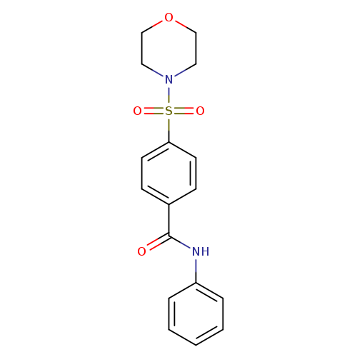 4-(morpholine-4-sulfonyl)-N-phenylbenzamide