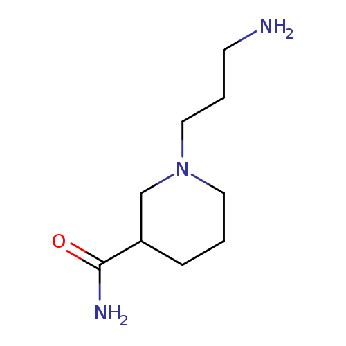 1-(3-Aminopropyl)piperidine-3-carboxamide