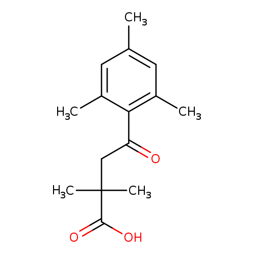 2,2-Dimethyl-4-oxo-4-(2,4,6-trimethylphenyl)butyric acid