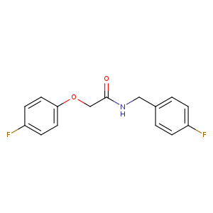 N-(4-fluorobenzyl)-2-(4-fluorophenoxy)acetamide