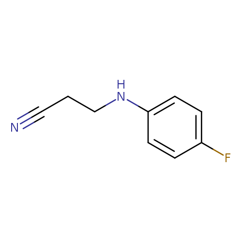 3-((4-Fluorophenyl)amino)propanenitrile