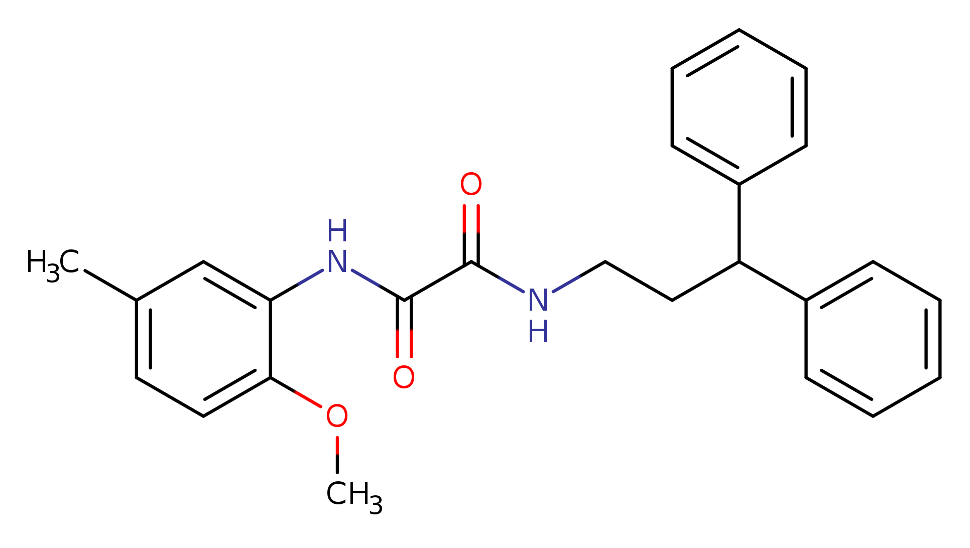 N'-(3,3-diphenylpropyl)-N-(2-methoxy-5-methylphenyl)ethanediamide