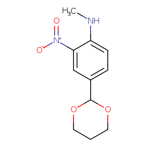 [4-(1,3-Dioxan-2-yl)-2-nitrophenyl]methylamine