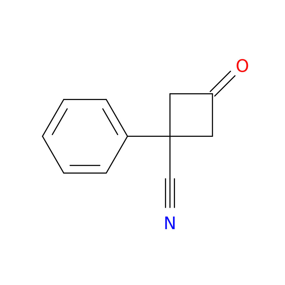 Cyclobutanecarbonitrile, 3-oxo-1-phenyl-