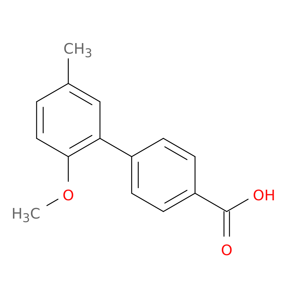 4-(2-Methoxy-5-methylphenyl)benzoic acid
