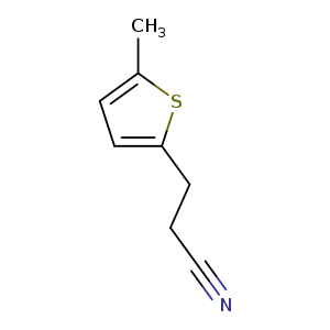 3-(5-methylthiophen-2-yl)propanenitrile