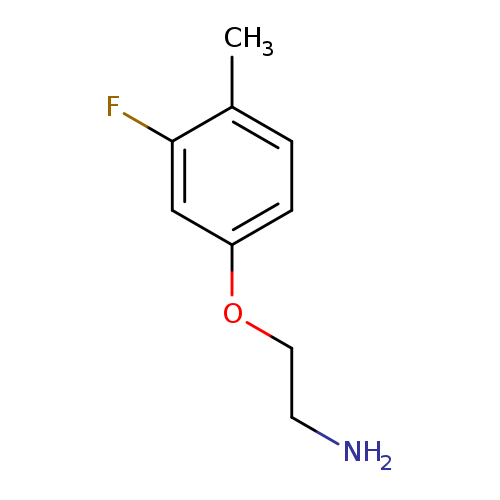 2-(3-Fluoro-4-methylphenoxy)ethan-1-amine