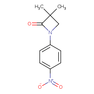 3,3-dimethyl-1-(4-nitrophenyl)azetidin-2-one