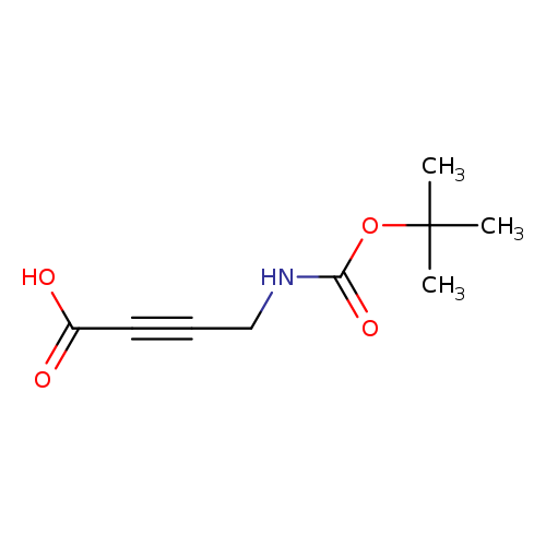2-Butynoic acid, 4-[[(1,1-dimethylethoxy)carbonyl]amino]-