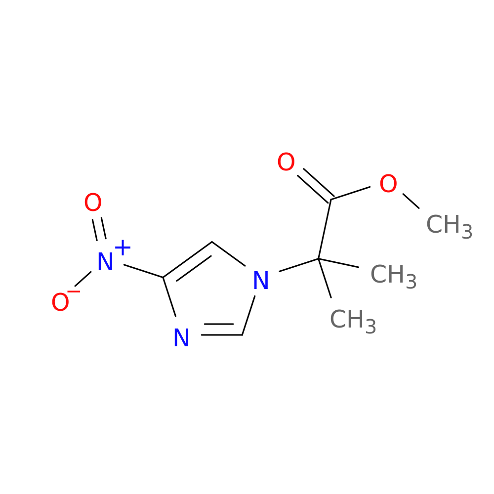 Methyl 2-methyl-2-(4-nitro-1H-imidazol-1-yl)propanoate