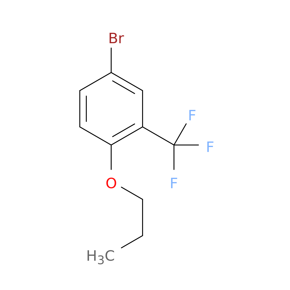 4-bromo-1-propoxy-2-(trifluoromethyl)benzene