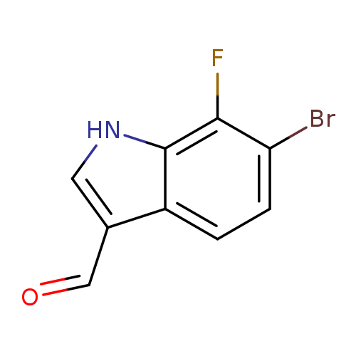 6-bromo-7-fluoro-1Н-indole-3-carbaldehyde