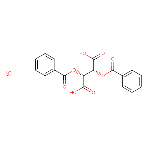 Butanedioic acid, 2,3-bis(benzoyloxy)-, monohydrate, [R-(R*,R*)]-