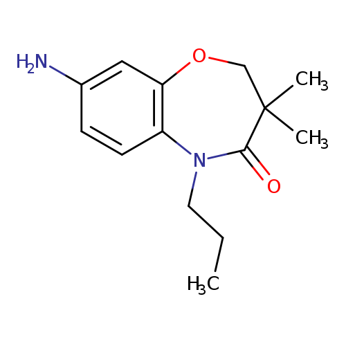 8-Amino-3,3-dimethyl-5-propyl-2,3-dihydro-1,5-benzoxazepin-4(5H)-one