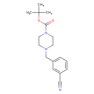 tert-Butyl 4-(3-cyanobenzyl)piperazine-1-carboxylate
