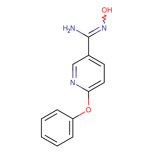 N'-hydroxy-6-phenoxypyridine-3-carboximidamide