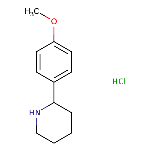 2-(4-Methoxyphenyl)piperidine hydrochloride