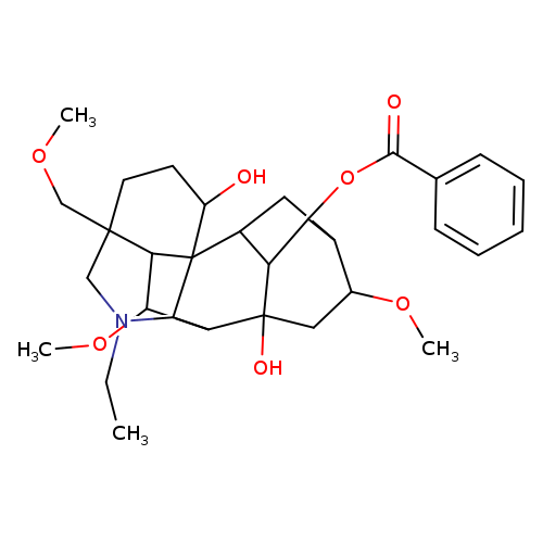 Aconitane-1,8,14-triol, 20-ethyl-6,16-dimethoxy-4-(methoxymethyl)-,14-benzoate, (1a,6a,14a,16b)-